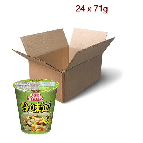 Nissin Cup Noodles - Chicken - 24 x 71g-日清合味道雞味杯面-INN205