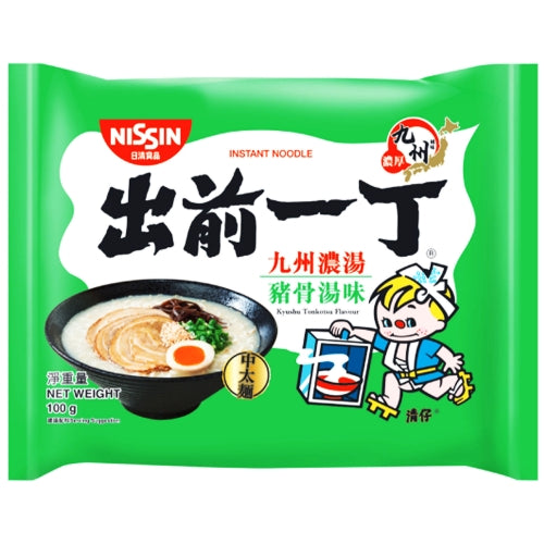 Load image into Gallery viewer, Nissin Noodles HK - Tonkotsu - 5 x 100g-香港出前一丁九州豬骨濃湯麵-5