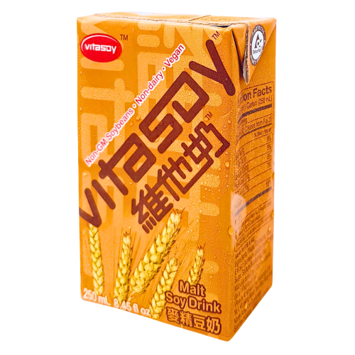 Load image into Gallery viewer, Vitasoy Malted Soya Drink - 48 x 250ml-維他奶麥精-DRIV102