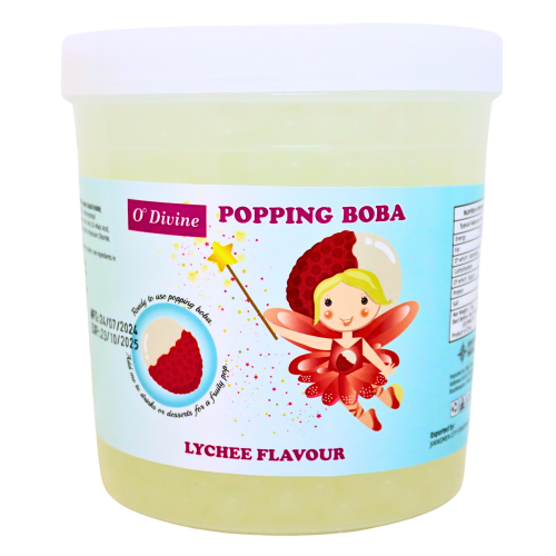 Load image into Gallery viewer, 1.3kg O'Divine Popping Boba - Lychee-家の味爆爆珠-荔枝味-1_3kg-TAP805