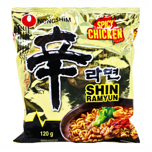 Load image into Gallery viewer, Nong Shim Shin Ramyun - Spicy Chicken - 20 x 120g-農心辛辣雞湯麵-20