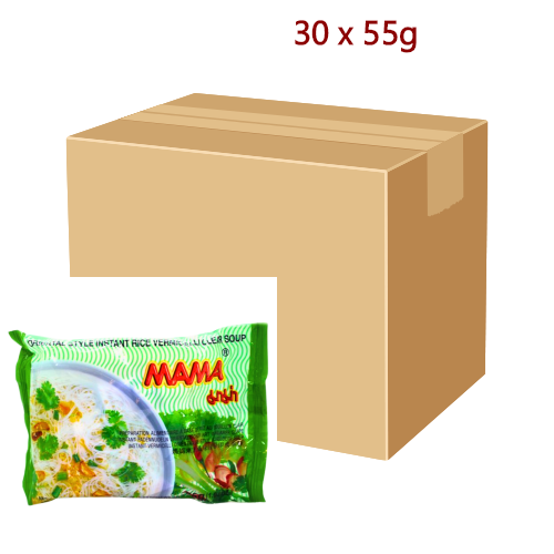 Load image into Gallery viewer, Mama Rice Vermicelli - Clear Soup - 30 x 55g-媽媽清湯米粉-INMM201