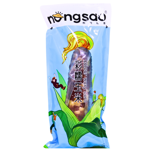 NS Waxy Corn - Mottled-東北農嫂糯玉米-彩色-SNACNS302