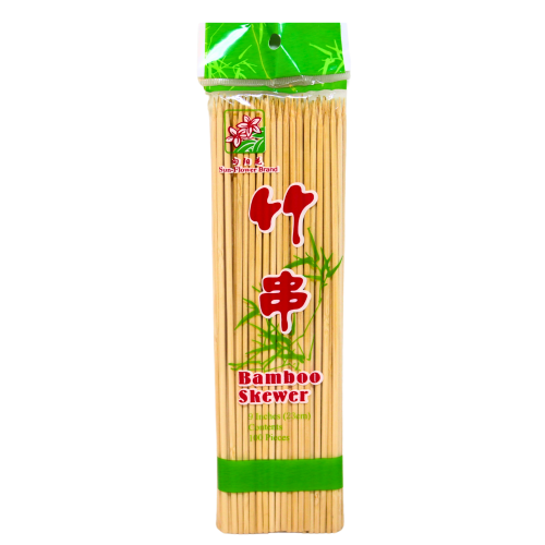 Load image into Gallery viewer, 9" Bamboo Skewers (100)-9吋竹簽-100pcs-SKEW9A