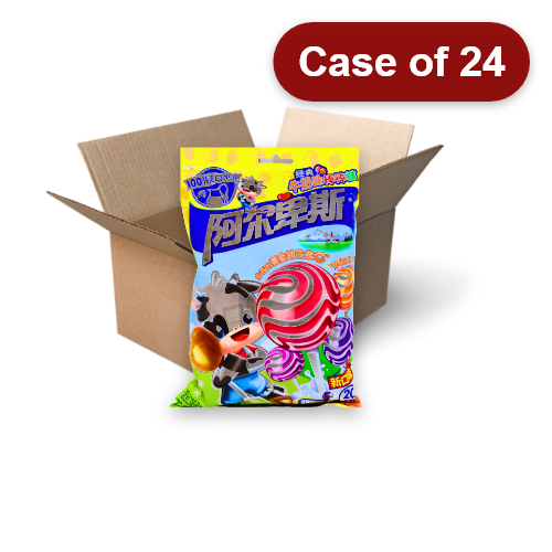 Load image into Gallery viewer, ALP Lollipop Candy - Assorted Flavour-阿爾卑斯棒棒糖-混合口味-200g-CANALP104-24