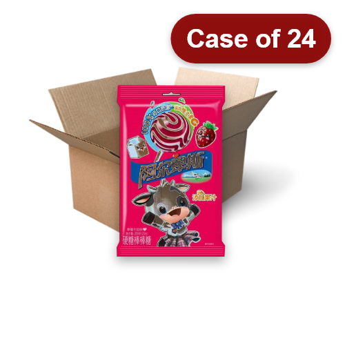 โหลดรูปภาพเข้าสู่ตัวดูแกลเลอรี, ALP Lollipop Candy - Strawberry & Cream-阿爾卑斯棒棒糖-草莓牛奶味-200g-CANALP101-24