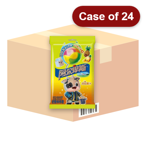 Load image into Gallery viewer, ALP Lollipop Candy - Tropical & Cream-阿爾卑斯棒棒糖-熱帶水果牛奶味-200g-CANALP103-24