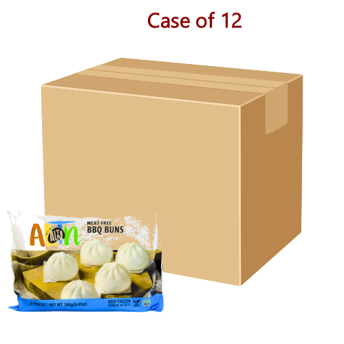 โหลดรูปภาพเข้าสู่ตัวดูแกลเลอรี, ALTN Meat-Free BBQ Buns (8pcs)-第一家素叉燒包-240g-DIMSH201-12