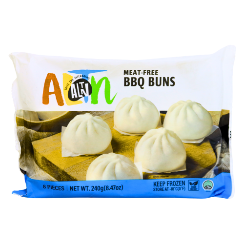 ギャラリービューアに画像を読み込む、ALTN Meat-Free BBQ Buns (8pcs)-第一家素叉燒包-240g-DIMSH201