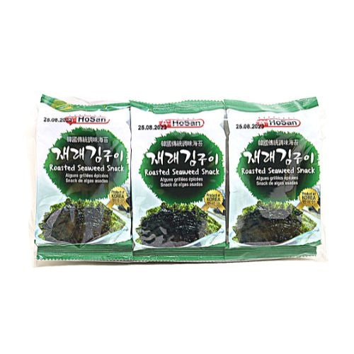 갤러리 뷰어에 이미지 로드, A+ HoSan Roasted Seaweed Snack-韓國即食紫菜-3_4_5g-SNACA501
