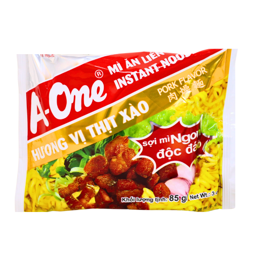 โหลดรูปภาพเข้าสู่ตัวดูแกลเลอรี, A-One Noodles - Pork-味王肉躁湯麵-85g-INAO122