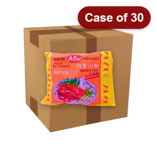 Load image into Gallery viewer, A-One Rice Noodles - Shrimp & Crab-蝦蟹河粉-65g-INAO102-30