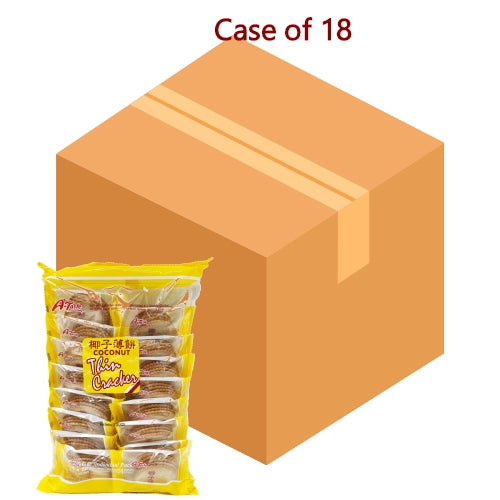 โหลดรูปภาพเข้าสู่ตัวดูแกลเลอรี, A-Taste Coconut Thin Cracker-思朗椰子薄餅-264g-BISSL106-18