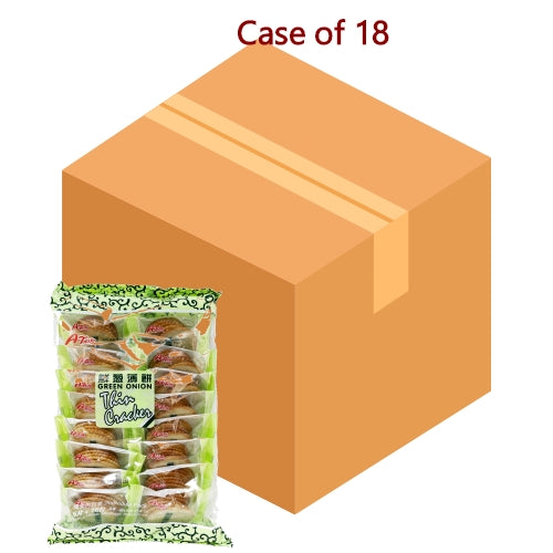 โหลดรูปภาพเข้าสู่ตัวดูแกลเลอรี, A-Taste Green Onion Thin Cracker-思朗鮮葱薄餅-264g-BISSL107-18