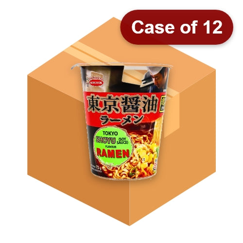 Load image into Gallery viewer, Acecook Ippin Cup Noodle - Soy Sauce-逸品拉麵杯麵 東京醬油-73g-INAC302-12