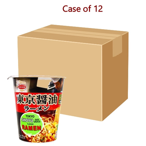 โหลดรูปภาพเข้าสู่ตัวดูแกลเลอรี, Acecook Ippin Cup Noodle - Soy Sauce-東京醬油風味杯麵-73g-INAC302-12