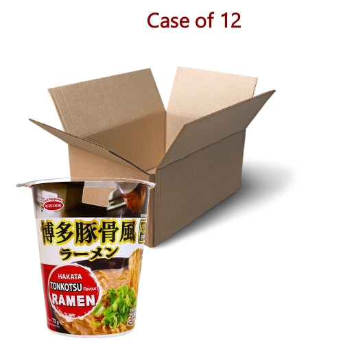 โหลดรูปภาพเข้าสู่ตัวดูแกลเลอรี, Acecook Ippin Cup Noodle - Tonkotsu-博多豬骨風味杯麵-73g-INAC301-12