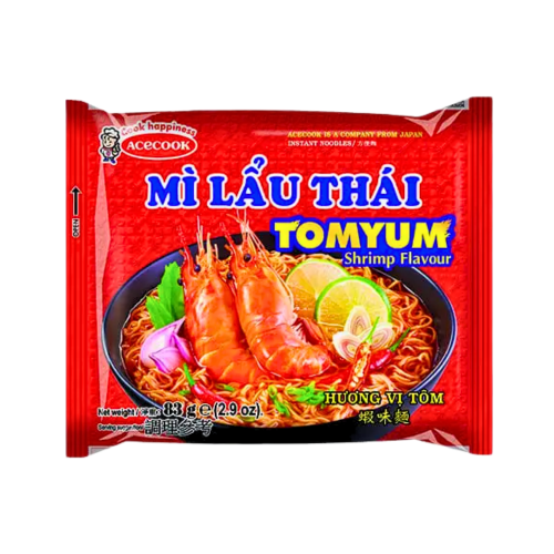 โหลดรูปภาพเข้าสู่ตัวดูแกลเลอรี, Acecook Mi Lau Thai Noodles - Shrimp-泰式蝦湯麵-83g-INAC201
