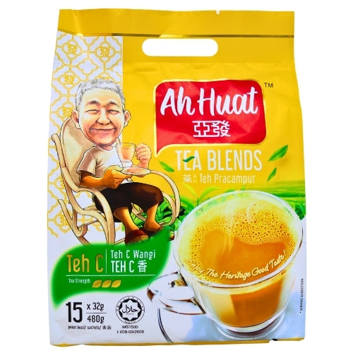 Load image into Gallery viewer, Ah Huat (3 in 1) Teh C-亞發Teh C香-15_32g-IDRI360