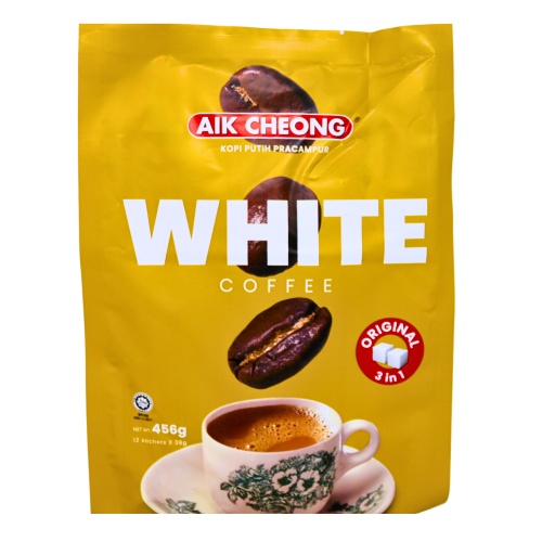 갤러리 뷰어에 이미지 로드, Aik Cheong 3 in 1 White Coffee Tarik-益昌三合一即溶白咖啡-12_38g-IDRI340A