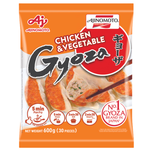 Load image into Gallery viewer, Ajinomoto Chicken & Vegetable Gyoza (30pcs)-日式雞肉蔬菜餃-600g-DUMAJI101
