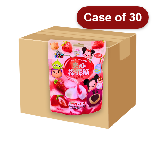 Load image into Gallery viewer, Ajitenka Disney Marshmallow With Filling (Strawberry Flavour)-亞吉藤家夾心棉花糖 (草莓口味)-50g-CANAJI101-30