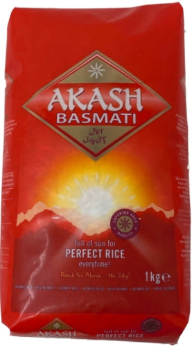 โหลดรูปภาพเข้าสู่ตัวดูแกลเลอรี, Akash Basmati Rice-印度巴斯馬蒂大米-1kg-RIC613