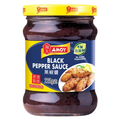 โหลดรูปภาพเข้าสู่ตัวดูแกลเลอรี, Amoy Black Pepper Sauce-淘大黑椒汁-225g-SAUA134