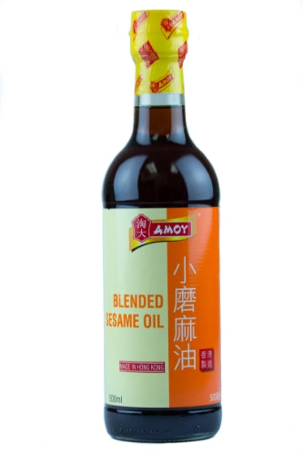 โหลดรูปภาพเข้าสู่ตัวดูแกลเลอรี, Amoy (Blended) Sesame Oil-淘大小磨麻油-500ml-SAUA109A