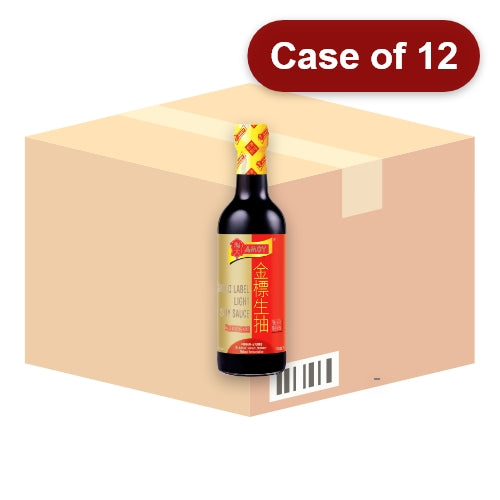 갤러리 뷰어에 이미지 로드, Amoy Gold Label Light Soy Sauce-淘大金標生抽-500ml-SOY237-12