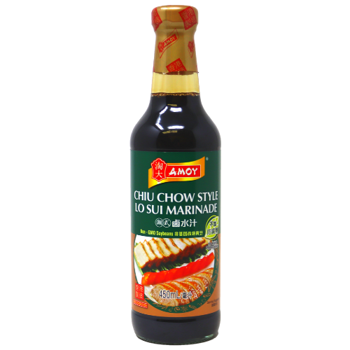 Load image into Gallery viewer, Amoy Lo Shui Marinade (Chiu Chow Style)-淘大潮式鹵水汁-450ml-SAUA145