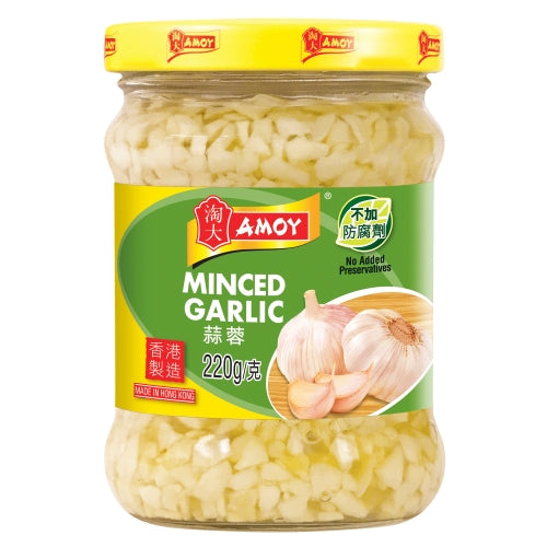 โหลดรูปภาพเข้าสู่ตัวดูแกลเลอรี, Amoy Minced Garlic-淘大蒜蓉-220g-SAUA135