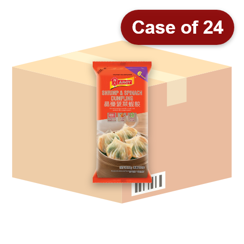 ギャラリービューアに画像を読み込む、Amoy Spinach & Shrimp Dumpling-淘大菠菜蝦餃-102g-DIMA104-24