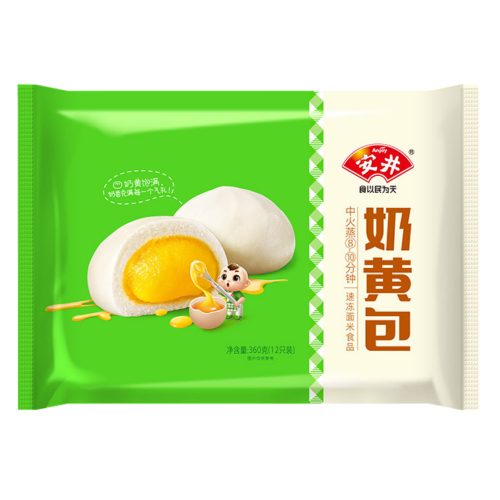 โหลดรูปภาพเข้าสู่ตัวดูแกลเลอรี, Anjoy Custard Bun-安井奶黃包-360g-DIMAJ102