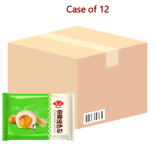 โหลดรูปภาพเข้าสู่ตัวดูแกลเลอรี, Anjoy Custard Wheat Bun-安井金麥流沙包-300g-DIMAJ101-12