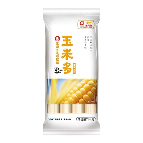 Load image into Gallery viewer, Arawana Corn Noodles-金龍魚玉米多麥芯掛麵-1kg-DNOOAR103