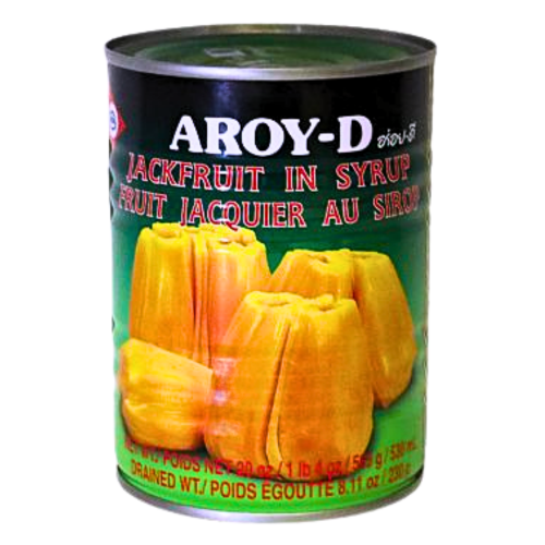 โหลดรูปภาพเข้าสู่ตัวดูแกลเลอรี, Aroy-D Jackfruit In Syrup-安来利糖水菠蘿蜜-565g-TFRU119