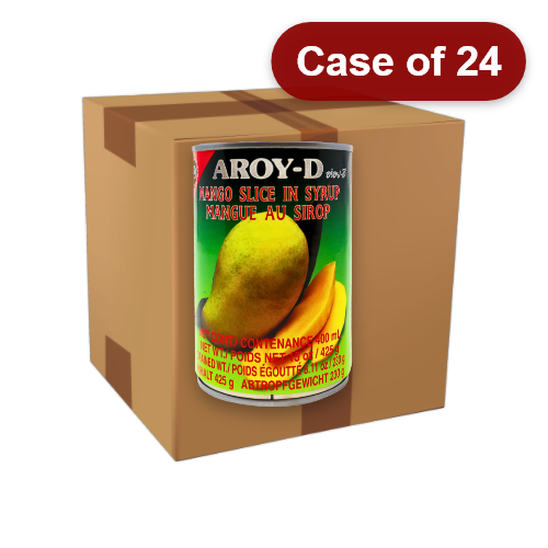 Load image into Gallery viewer, Aroy-D Mango Slice in Syrup-安來利糖水芒果片-425g-TFRU108-24