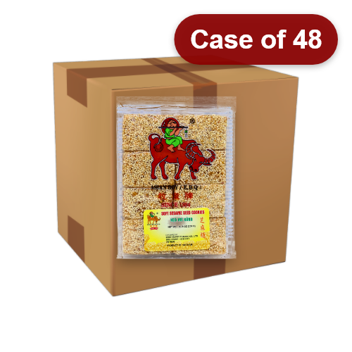 갤러리 뷰어에 이미지 로드, Asian Boy Sesame Seed Soft Cookies-牧童芝麻軟糖-250g-SNACAS301-48