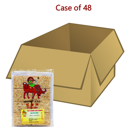 갤러리 뷰어에 이미지 로드, Asian Boy Sesame Seed Soft Cookies-牧童芝麻軟糖-250g-SNACAS301-48