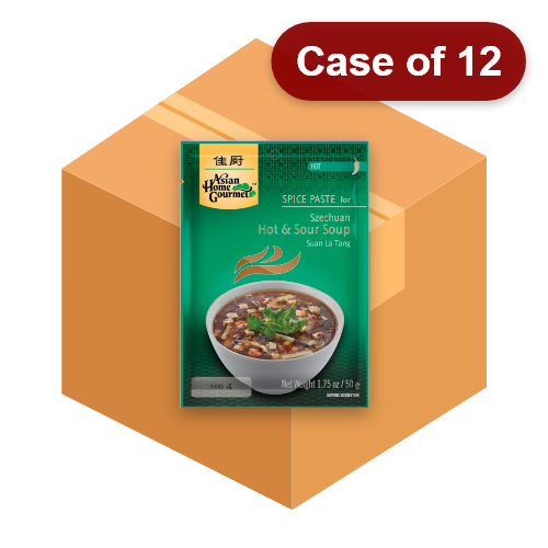 将图像加载到图库查看器中, Asian Home Gourmet Hot & Sour Soup-佳廚四川酸辣湯料-50g-AHG06-12