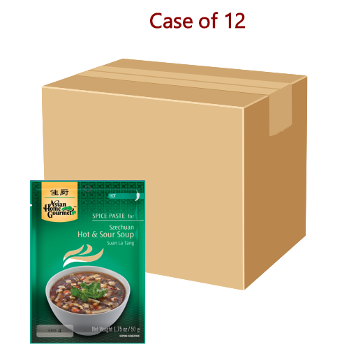Tải hình ảnh vào trình xem Thư viện, Asian Home Gourmet Hot & Sour Soup-佳廚四川酸辣湯料-50g-AHG06-12