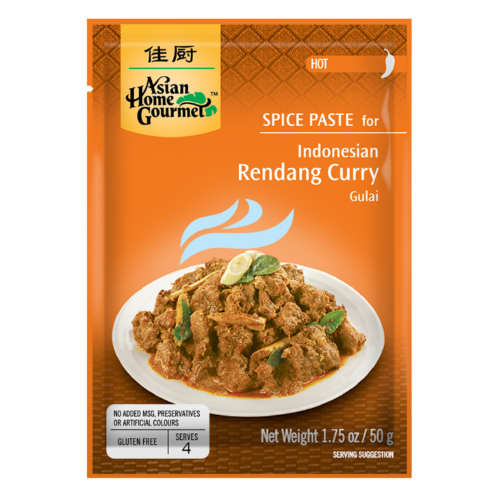 ギャラリービューアに画像を読み込む、Asian Home Gourmet Indonesian Rendang Curry-佳廚印尼牛肉仁當咖喱-50g-AHG01