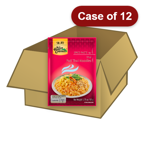 將圖片載入到圖庫檢視器中, Asian Home Gourmet Pad Thai Noodles-佳廚泰式炒稞條醬-50g-AHG12-12