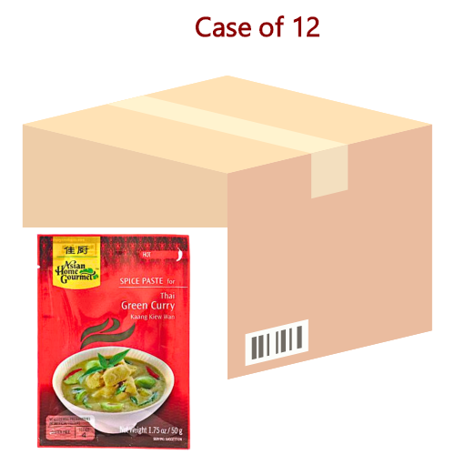 Tải hình ảnh vào trình xem Thư viện, Asian Home Gourmet Thai Green Curry-佳廚泰式綠咖哩-50g-AHG08-12