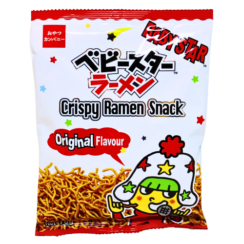 ギャラリービューアに画像を読み込む、Baby Star Crispy Ramen Snack - Original-童星香脆點心麵-原味-75g-SNACBS108