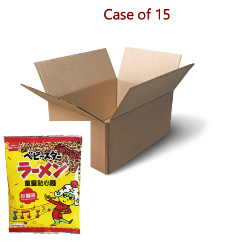 โหลดรูปภาพเข้าสู่ตัวดูแกลเลอรี, Baby Star Noodle Snack - Yakisoba-童星點心麵-炒麵味-83g-SNACBS107-15