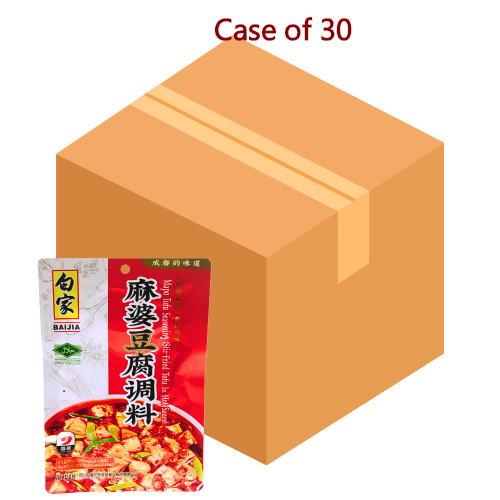 갤러리 뷰어에 이미지 로드, Bai Jia Seasoning for Spiced Soy Beancurd-白家川菜烹飪料 -麻婆豆腐-100g-SEA300-30