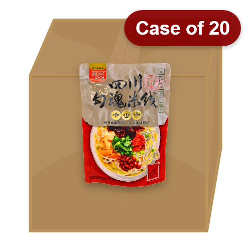 Load image into Gallery viewer, Bai Jia Sichuan Rice Noodle - Fresh Chilli-白家阿寬勾魂鮮椒米線-270g-INBJ308-20