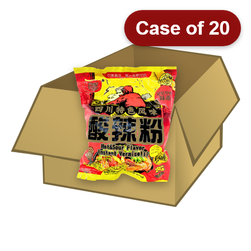 Load image into Gallery viewer, Bai Jia Sweet Potato Noodle - Hot & Sour-白家酸辣方便粉絲-105g-INBJ104-20